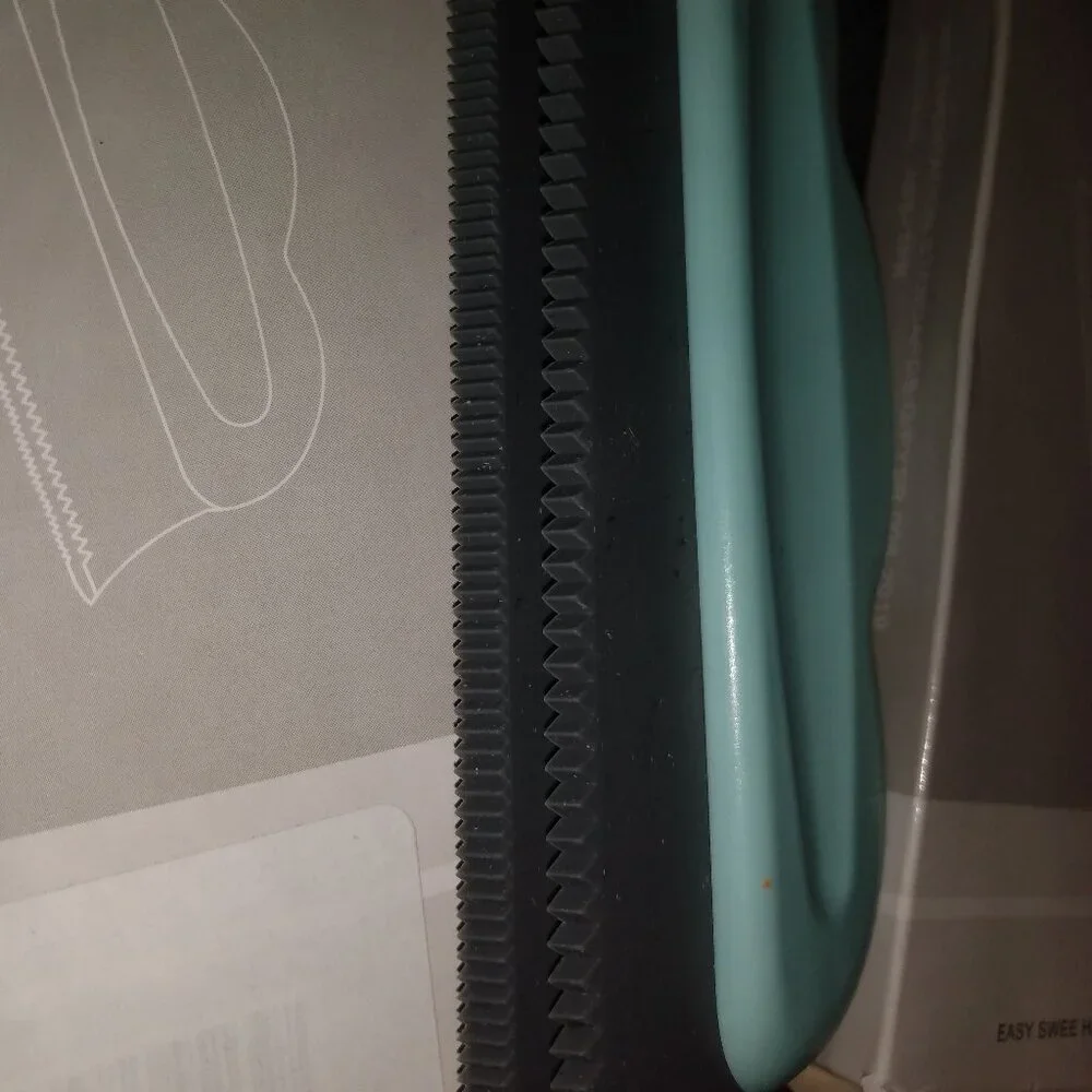 Lt blue Pet hair removal brush multifunctional